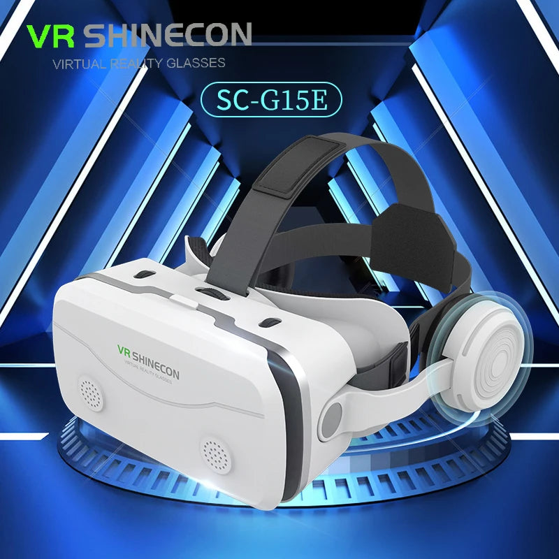 MetaNexusXR G15E headset streaming IMAX 3D controls on paired smartphone | MetaNexusXR
