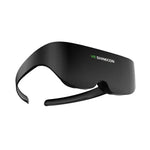 Micro-OLED Personal Cinema Glasses worn by a user, strap tightened for a secure fit | MetaNexusXR