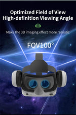 MetaNexusXR G15E VR headset projecting IMAX 3D visuals in a dark cinema environment | MetaNexusXR
