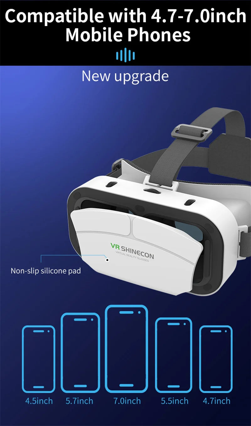 Side profile of the Theater Glasses IMAX VR headset highlighting the independent per-eye diopter dials | MetaNexusXR