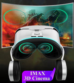 J70 4K Google Cardboard-compatible VR headset in-hand, showing overall size and build | MetaNexusXR