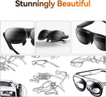 Micro-Display Eyewear worn while gaming on a handheld PC - MetanexusXR