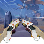 VR Gun Stock For Meta Quest 3/3S Enhanced Shooter Gaming Experience Controller Grips Extension Handle Retrofitting Accessories Metanexus XR