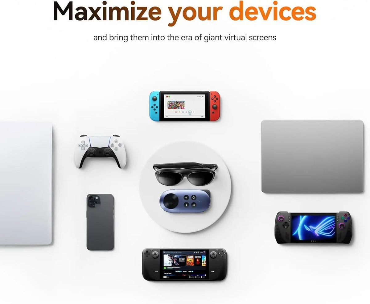 Micro-Display Eyewear connected to a games console - MetanexusXR
