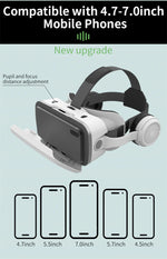 MetaNexusXR G15E VR headset showing smartphone 3D movie playback | MetaNexusXR