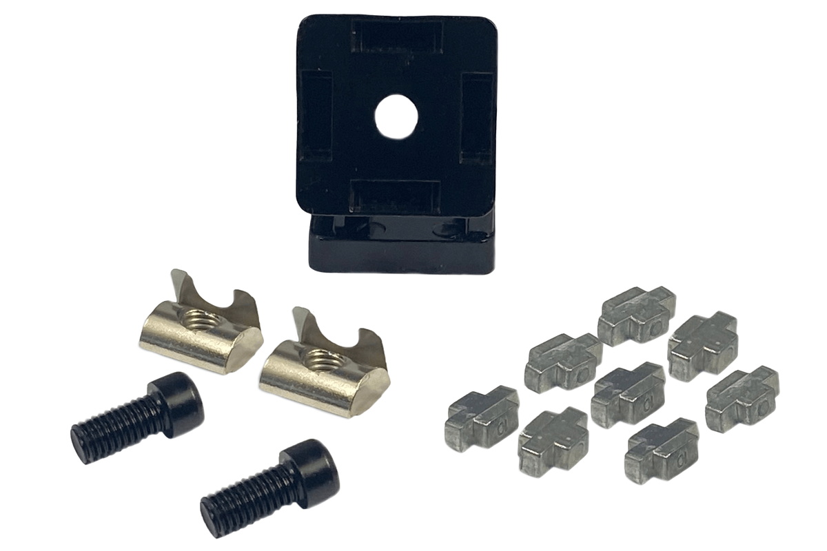 40x40 Pivot Joint Connector for 8 mm Slot Aluminium Profile – 180° Hinge, Zinc Alloy – 40x40 zinc alloy pivot joint connector for aluminium profile – photo 9 of 16