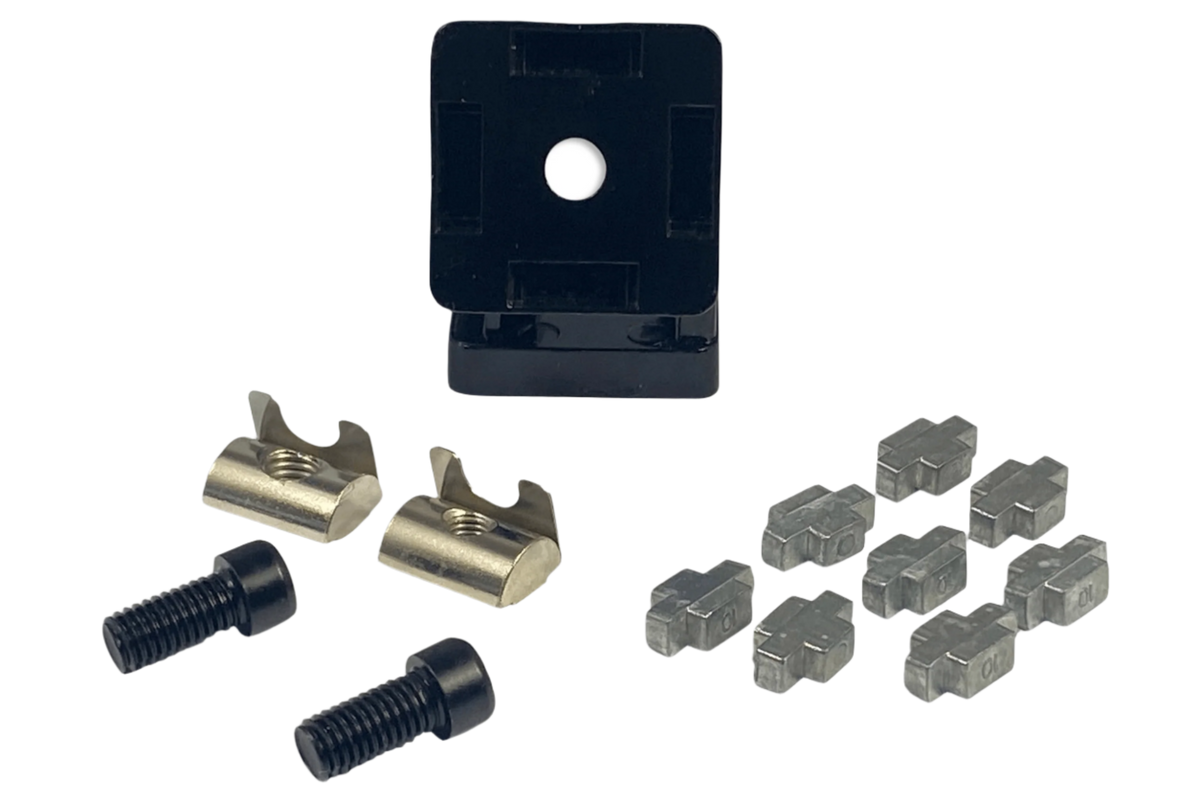 40x40 Pivot Joint Connector for 8 mm Slot Aluminium Profile – 180° Hinge, Zinc Alloy – 40x40 zinc alloy pivot joint connector for aluminium profile – photo 1 of 16