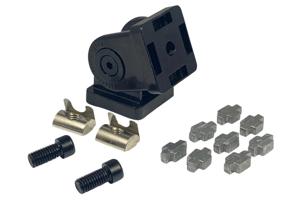 40x40 Pivot Joint Connector for 8 mm Slot Aluminium Profile – 180° Hinge, Zinc Alloy – 40x40 zinc alloy pivot joint connector for aluminium profile – photo 8 of 16