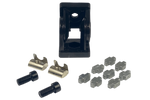 40x40 Pivot Joint Connector for 8 mm Slot Aluminium Profile – 180° Hinge, Zinc Alloy – 40x40 zinc alloy pivot joint connector for aluminium profile – photo 2 of 16