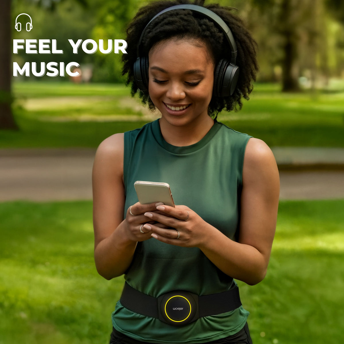 Haptic Strap – Portable Waist or Chest Haptic Audio Wearable, 10 h – haptic strap – photo 8 of 11