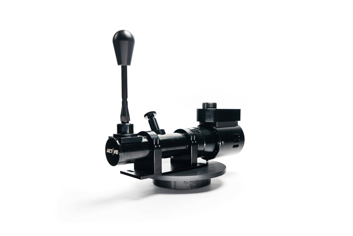 Active Force Feedback H-Pattern Shifter – Servo-Driven, SimHub Telemetry, Billet Aluminium – active force feedback H-pattern sim racing shifter in billet aluminium – photo 3 of 8