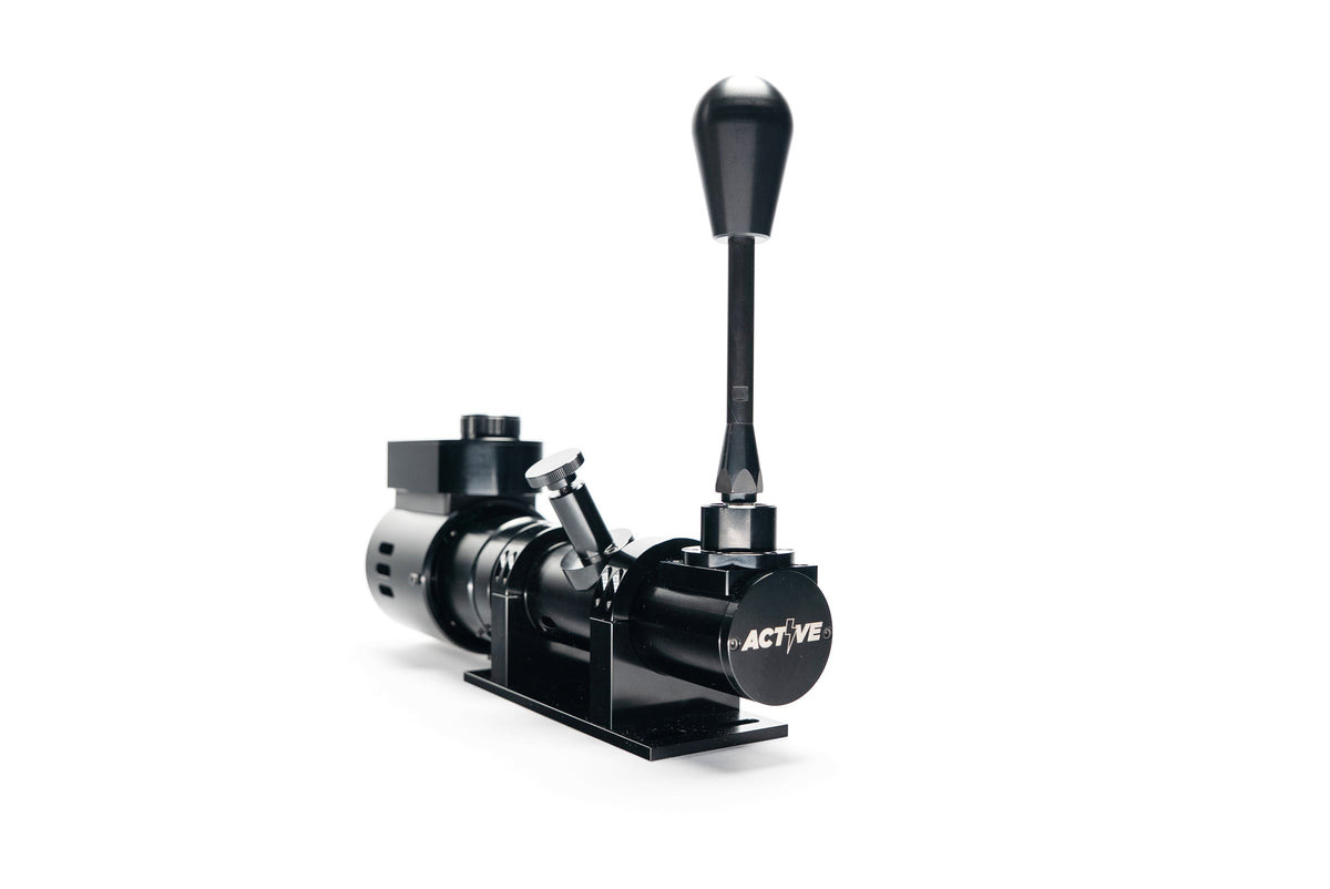 Active Force Feedback H-Pattern Shifter – Servo-Driven, SimHub Telemetry, Billet Aluminium – active force feedback H-pattern sim racing shifter in billet aluminium – photo 4 of 8