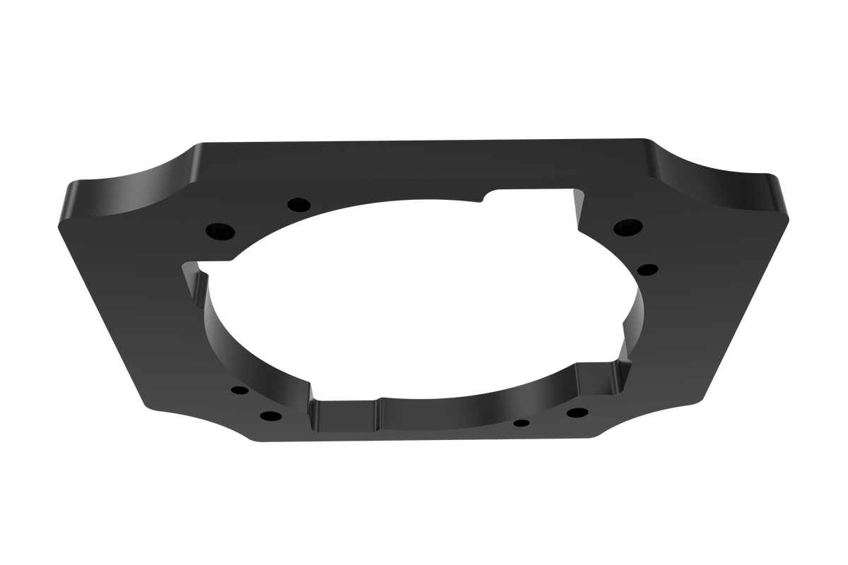 Asetek Plate Adapter for the NexusMount System – 15 mm Aluminium (Plate Only) – 15 mm aluminium Asetek mount plate for a modular wheel mount – photo 2 of 4
