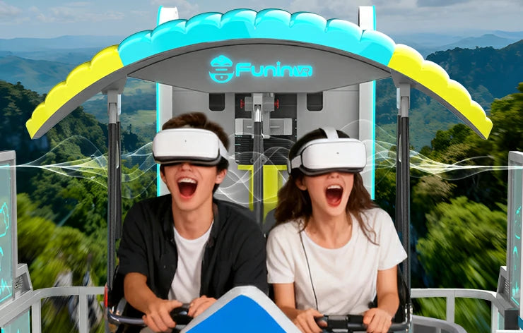 Skydiving Simulator – VR Paragliding and Free-Fall Rig – MNX-CVR-SKYDIVE-2P – photo 3 of 11