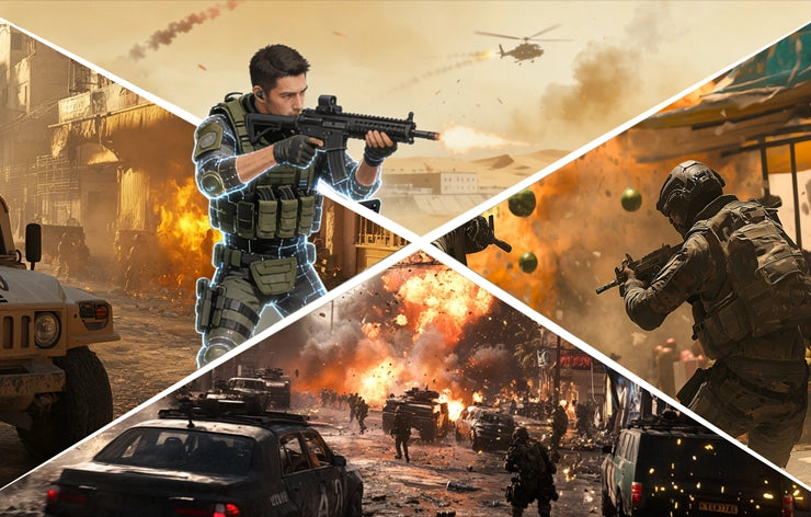 Shooting Arcade Machine – Four-Player VR Tactical Squad Station – MNX-CVR-TACT-4P – photo 7 of 15