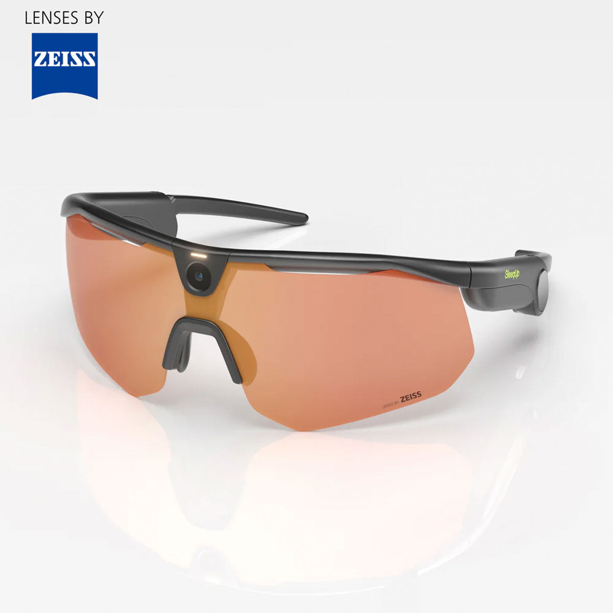 BleeqUp Ranger smart camera sport glasses, front view