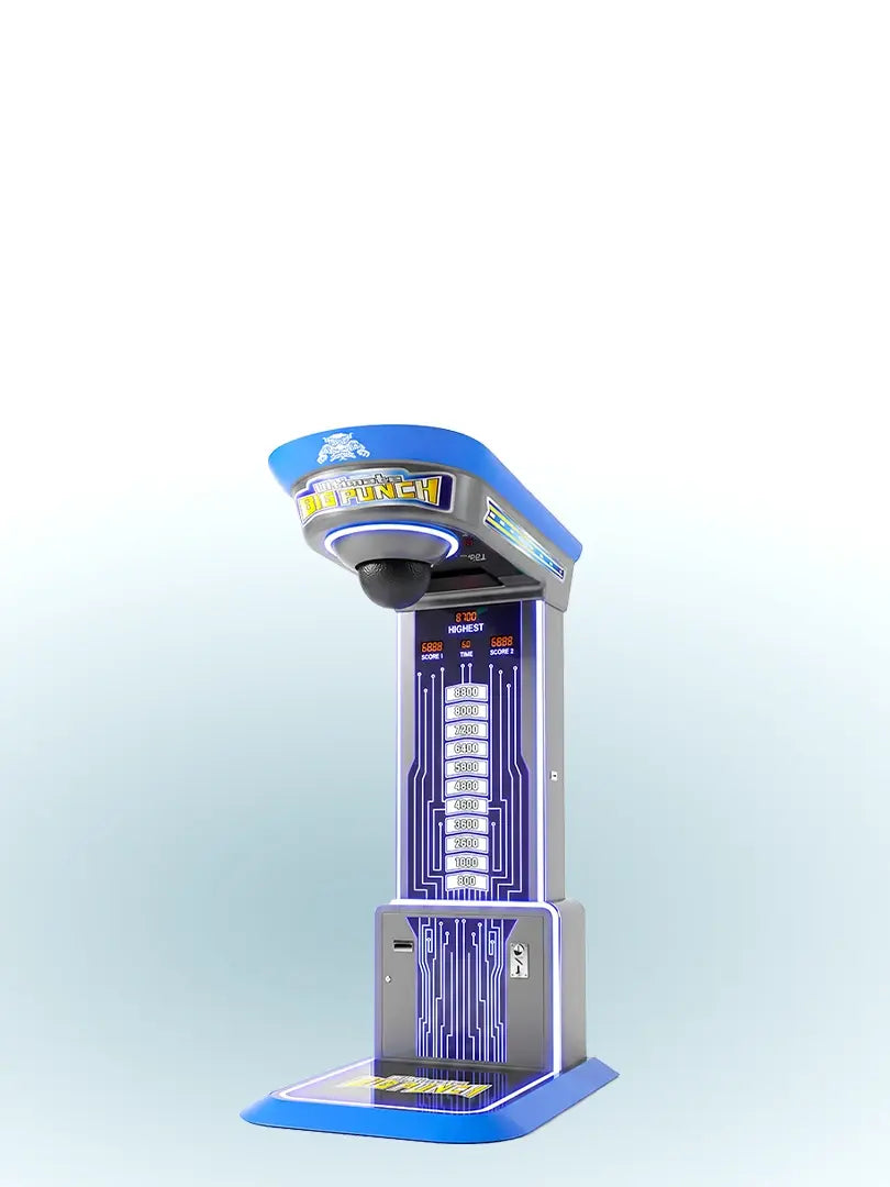 Boxing Arcade Machine – Neon Punch Strength Tester for Malls – MNX-CVR-BIGPUNCH-1P – photo 2 of 14