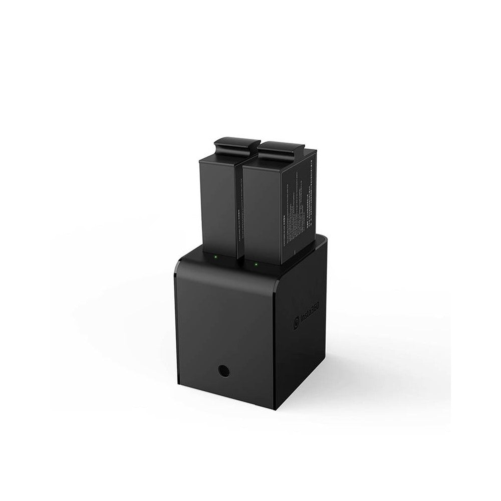 Dual Battery Charger – Two-Slot LED Charger for Pro 360° Camera Batteries – dual battery charger – photo 1 of 3