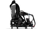 Caster Wheel & Brake Kit for NexusRig Apex, Velocity & Formula Tube Cockpits – caster wheel and brake kit fitted to a tube sim racing cockpit – photo 2 of 2