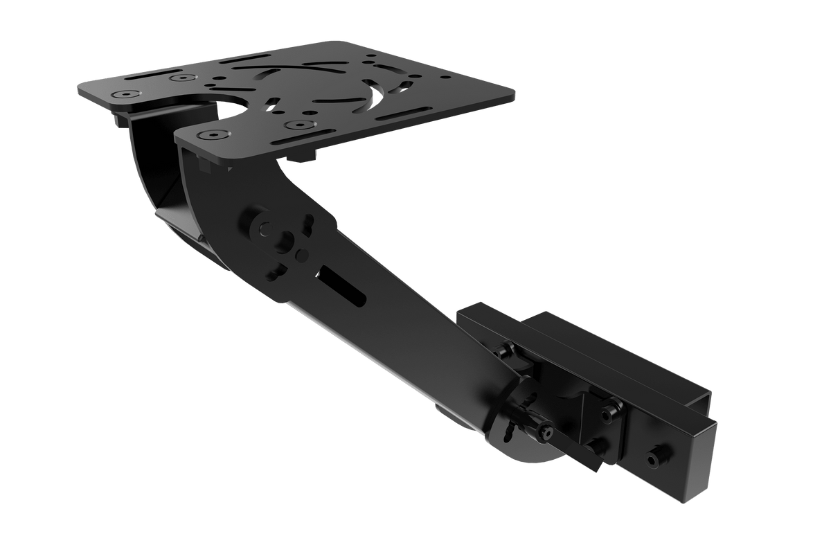Centre-Mount Flight Stick & Yoke Post for Sim Rigs – Height Adjustable, HOTAS Compatible – centre-mounted flight stick post on a sim rig – photo 2 of 10