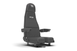 Compact Seat Slider Kit – Low-Profile Seat Rails with Small Handle for Sim Racing & Flight Sim – compact low-profile steel seat slider rails with small handle – photo 3 of 8