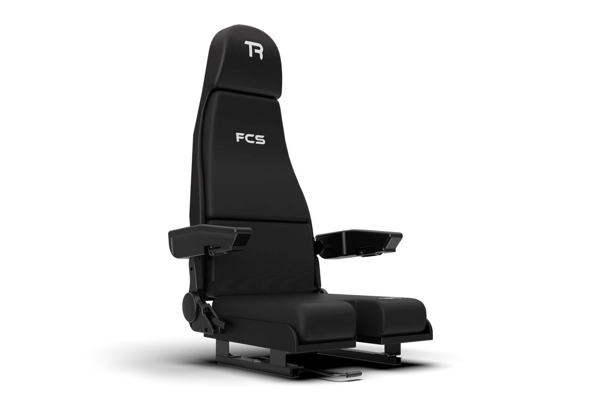 Compact Seat Slider Kit – Low-Profile Seat Rails with Small Handle for Sim Racing & Flight Sim – compact low-profile steel seat slider rails with small handle – photo 4 of 8