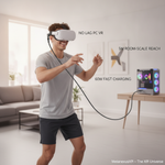 VR link cable 5m USB 3.2 Gen2 package box, SKU 662802100A — Metanexus XR