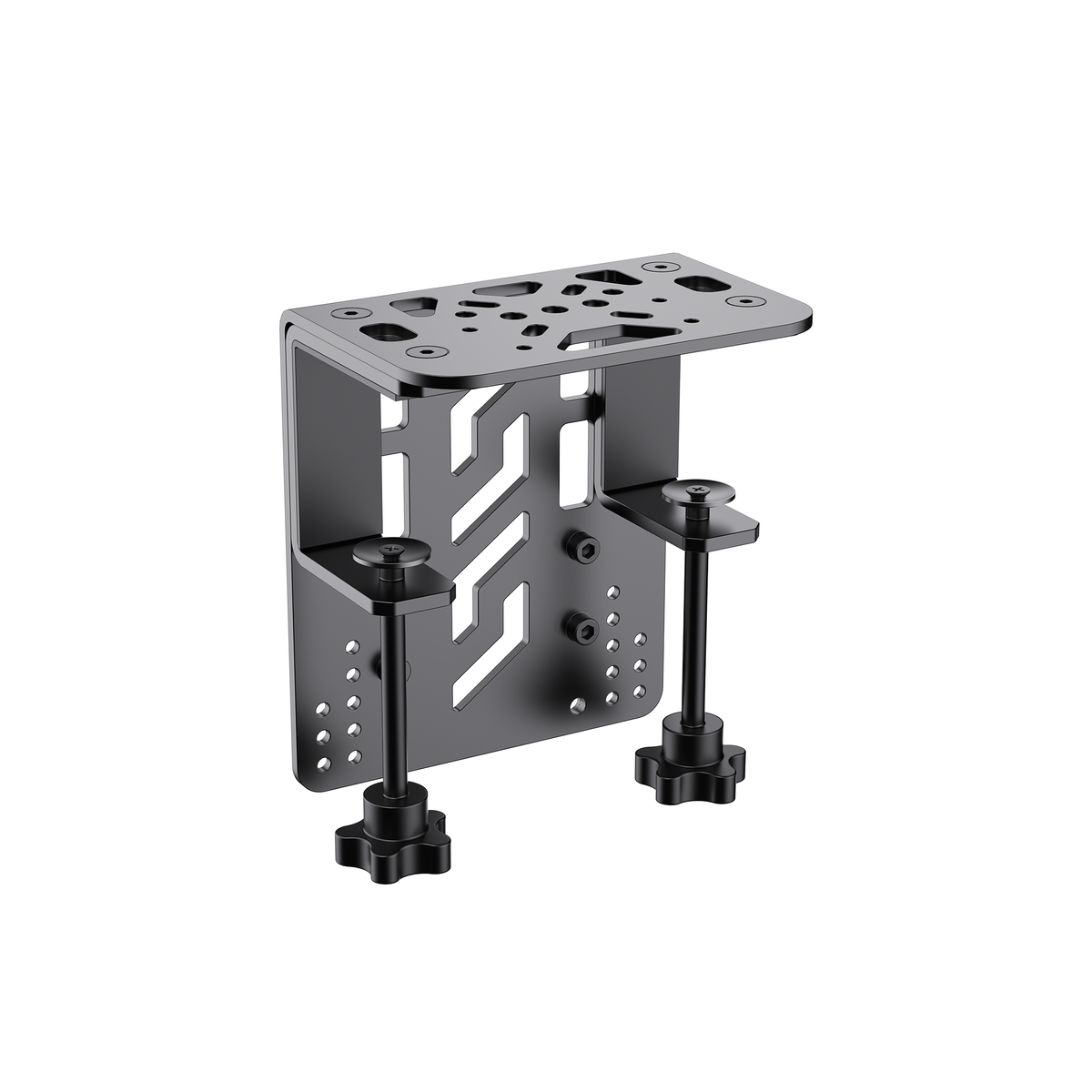 Desktop Shifter & Handbrake Mounting Bundle – Universal Mounting Plate + Heavy-Duty Desk Clamp – desktop shifter and handbrake mounting bundle with plate and table clamp – photo 2 of 3