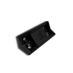 Die-Cast Aluminium Corner Brackets 120 x 40 mm for Extrusion Sim Rigs – Set of 2 – two die-cast aluminium 120 x 40 mm corner brackets – photo 1 of 3