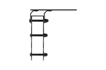 Dual Flight Sim Mount for NexusRig Compact – HOTAS, Joystick & Throttle Mounts – dual HOTAS flight sim mounts fitted to a compact sim cockpit – photo 4 of 4