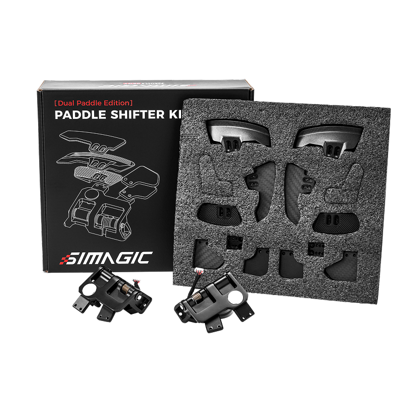 Dual Paddle Shifter Module for NexusWheel GT Carbon & NexusHub X – Shift + Dual Clutch Paddles – dual magnetic paddle shifter module with clutch paddles – photo 2 of 3