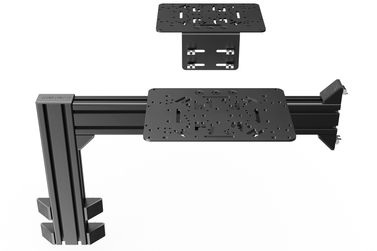 Flight Sim HOTAS Mounts with 1 Full-Length Side Support – Left & Right for Aluminium Cockpits – left and right HOTAS mounts with one full-length side support – photo 1 of 6