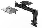 Flight Sim HOTAS Mounts with 1 Full-Length Side Support – Left & Right for Aluminium Cockpits – left and right HOTAS mounts with one full-length side support – photo 2 of 6