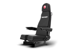 Flight Simulator Seat – Reclining Pilot Seat with HOTAS Cut-Out & Bracket Set – reclining flight simulator pilot seat with HOTAS cut-out and armrests – photo 1 of 7