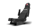 Flight Simulator Seat – Reclining Pilot Seat with HOTAS Cut-Out & Bracket Set – reclining flight simulator pilot seat with HOTAS cut-out and armrests – photo 2 of 7