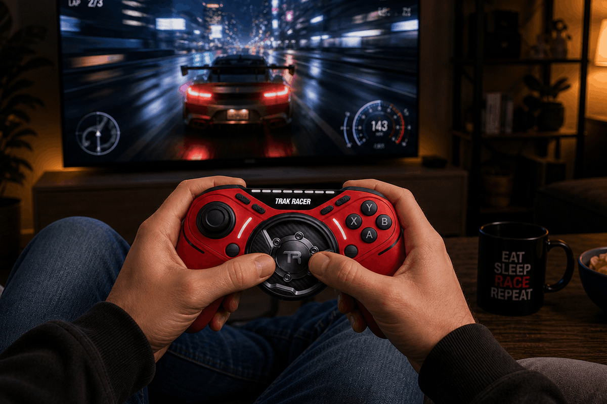 Force Feedback Controller with Mini Direct Drive Wheel – Racing Gamepad for Everyone – force feedback racing controller with a mini direct drive wheel – photo 2 of 7