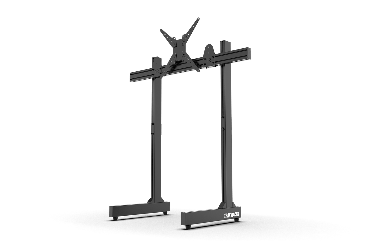 Freestanding Monitor Stand 1200 mm – Aluminium Single Stand, Upgradeable to Triple or Quad – freestanding aluminium sim racing monitor stand 1200 mm wide – photo 3 of 5
