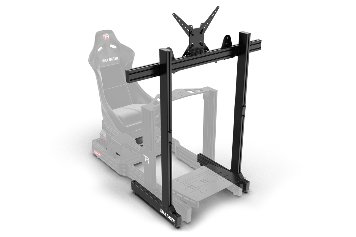 Freestanding Monitor Stand 1200 mm – Aluminium Single Stand, Upgradeable to Triple or Quad – freestanding aluminium sim racing monitor stand 1200 mm wide – photo 5 of 5