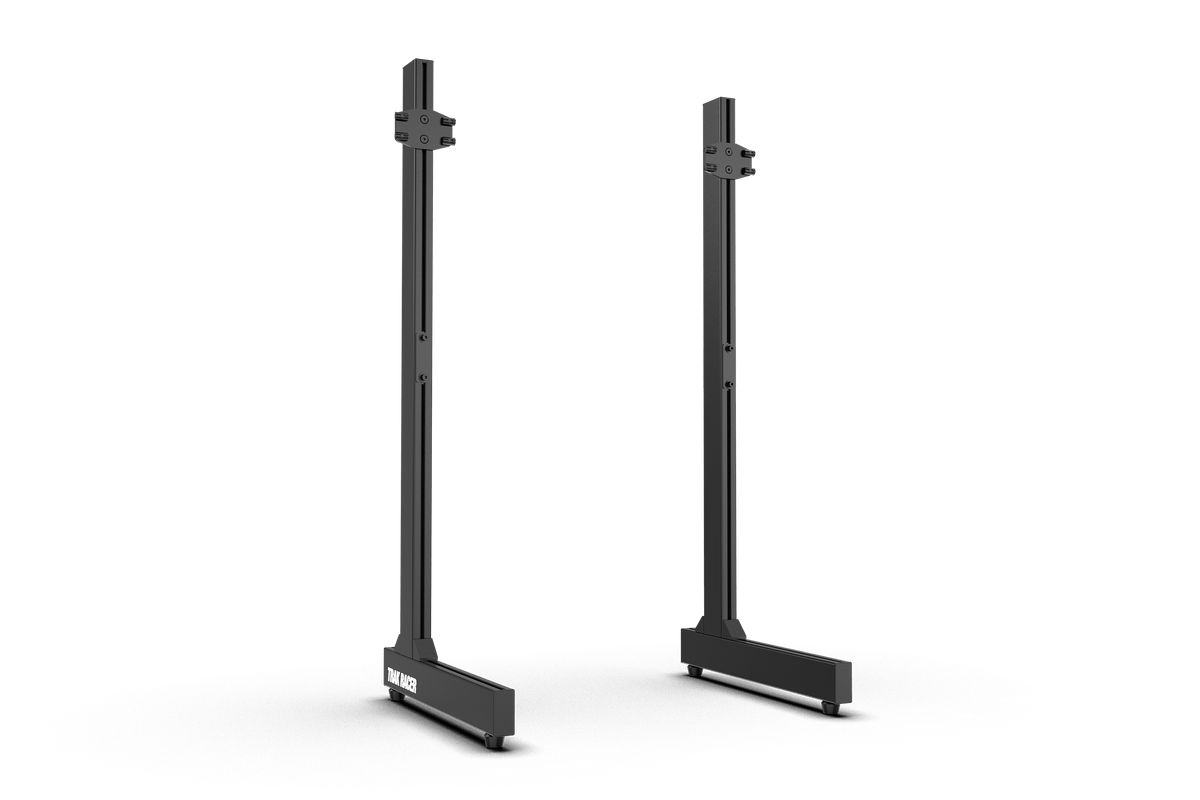 Freestanding Leg Kit for Aluminium Monitor Stands – Legs, Brackets & 4 Rubber Floor Protectors – freestanding leg kit with rubber floor protectors for an aluminium monitor stand – photo 2 of 2