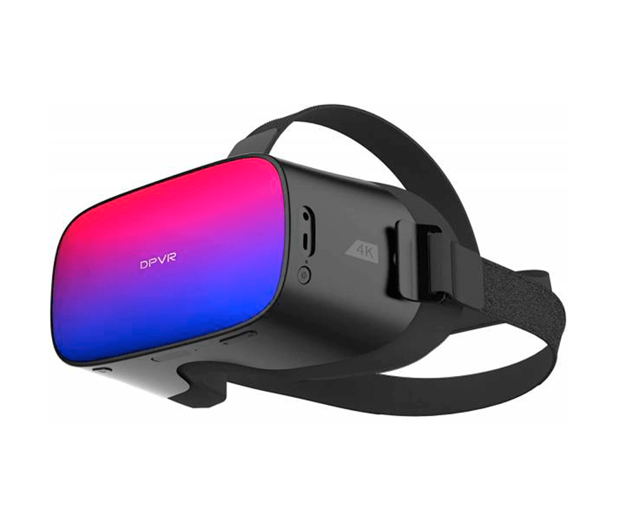 DPVR P1 4K Pro wireless VR headset - front view