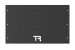 Heavy-Duty Sim Floor – 3 mm Diamond Plate Footrest for Aluminium Profile Sim Racing & Flight Sim Cockpits – 3 mm diamond plate sim floor footrest on an aluminium sim rig – photo 2 of 4