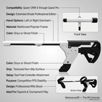 Esports VR rifle stock for Quest 3 on the Sentinel frame - MetanexusXR MNX-GST-SENT-EXS