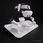 BOBOVR D3 charging dock for Meta Quest 3 - front view, SKU 6814000725A