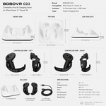 BOBOVR CD3 dock side profile, SKU 6807003351A