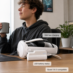 Meta Quest 3 2 Battery Pack 5000mAh 18W Fast Charge — MetanexusXR — The XR Universe
