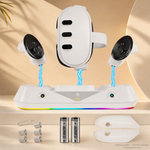 JYS-MQ001 dock with headset and controllers docked, SKU 680701866A