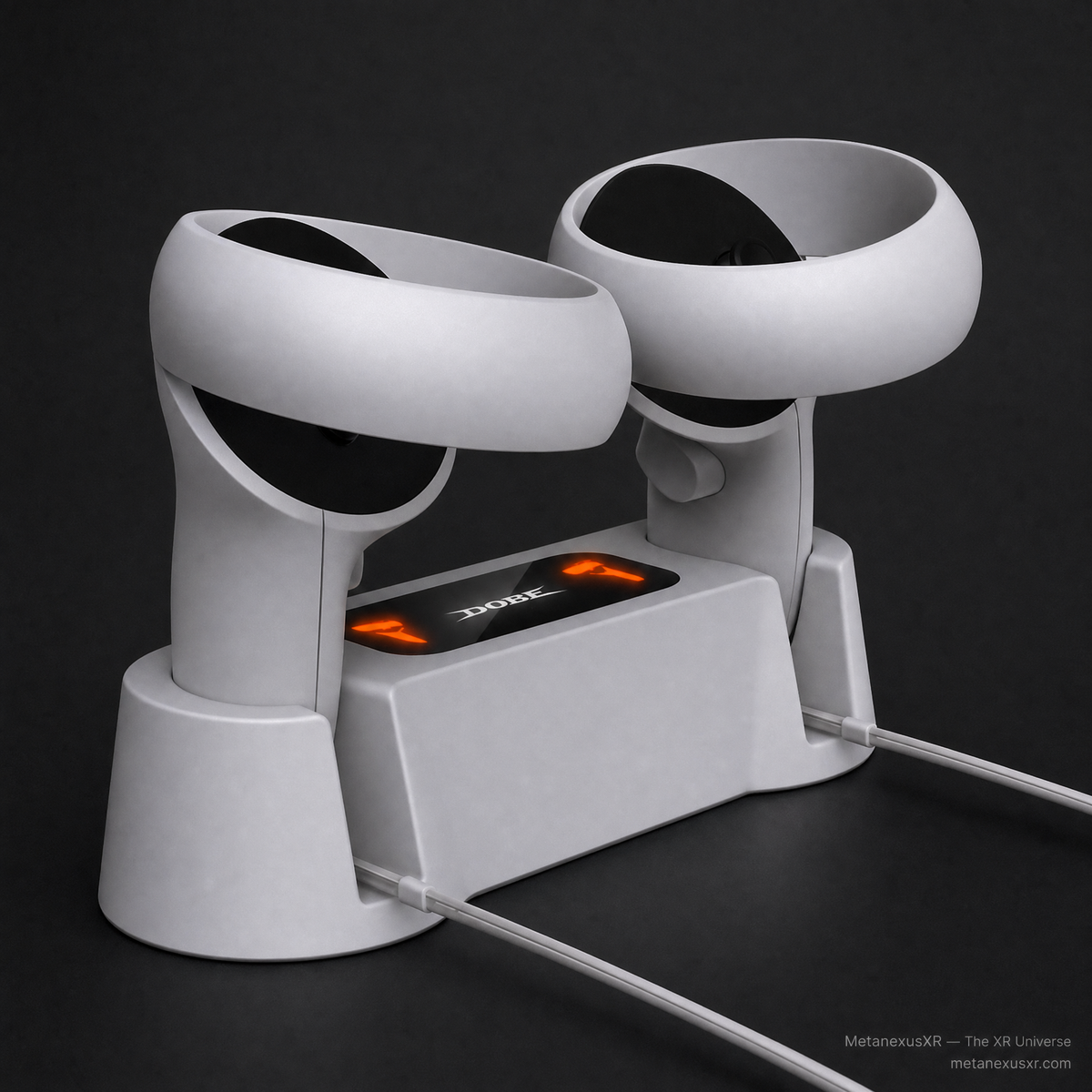 DOBE TY-18170 Quest 2 controller dock - front view, SKU 689900706A
