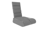 Houndstooth Cushion Set for NexusSeat GT – Classic Motorsport Look, Medium-Density Foam – classic houndstooth replacement cushions for a GT bucket seat – photo 1 of 6
