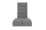 Houndstooth Cushion Set for NexusSeat GT – Classic Motorsport Look, Medium-Density Foam – classic houndstooth replacement cushions for a GT bucket seat – photo 4 of 6