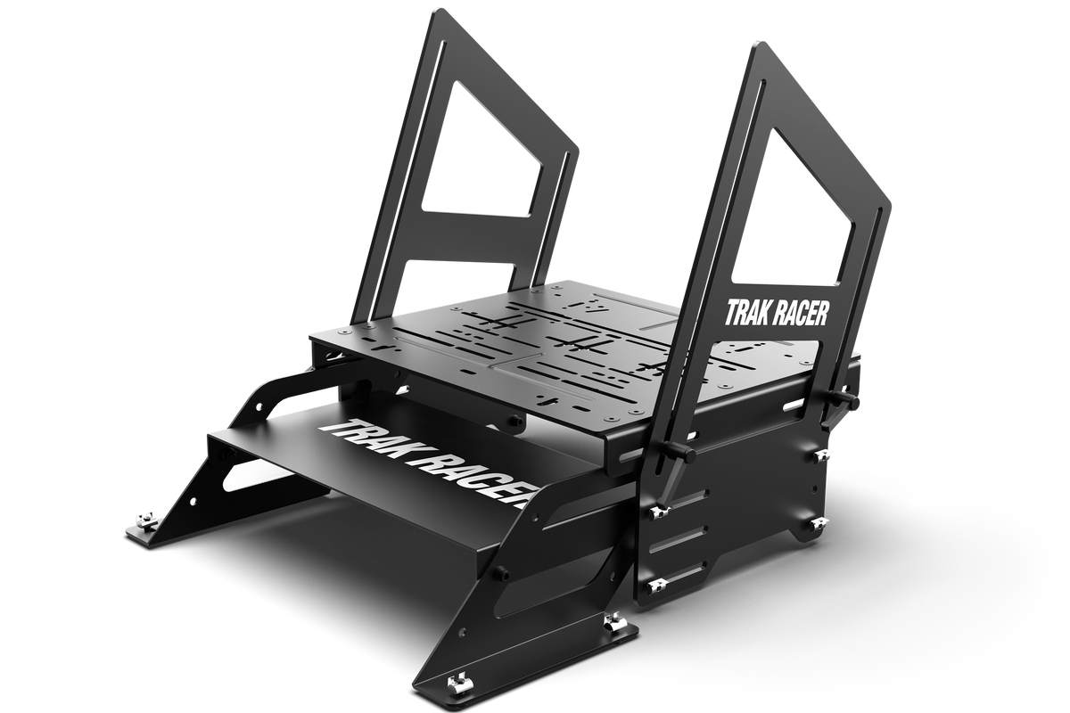 Inverted, Formula & GT Hybrid Pedal Mount System with Pedal Plate & Footrest – For 500 mm Profile Rigs – inverted formula and GT hybrid pedal mount with pedal plate and footrest – photo 1 of 12